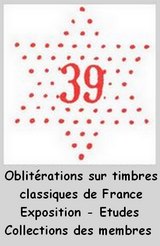 Etude  des oblitérations<br>étoiles de Paris